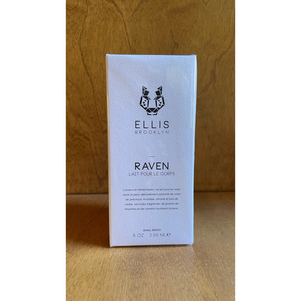 Ellis Brooklyn Raven Excellent Body Milk 8 oz 236 mL Small Batch New Sealed